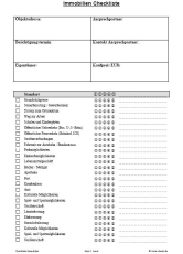 Immobilienkauf Checkliste