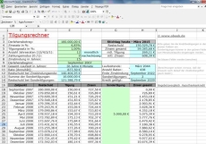 MS Excel Tilgungsplan für Annuitätendarlehen