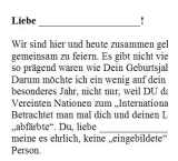 Geburtstagsrede für den Jahrgang 1970 weiblich