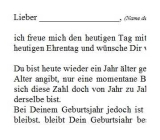 Geburtstagsrede für einen Mann Jahrgang 1928