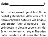 Rede zum 27. Geburtstag für eine Frau