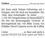 Geburtstagsrede für einen Mann Jahrgang 1966