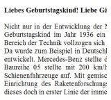 Geburtstagsrede für den Jahrgang 1936 männlich