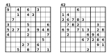 Sudoku - 6400 Rätsel-Vorlagen