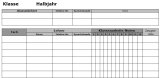 Schulorganizer Excel