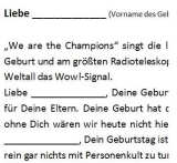 Geburtstagsrede für eine Frau Jahrgang 1977